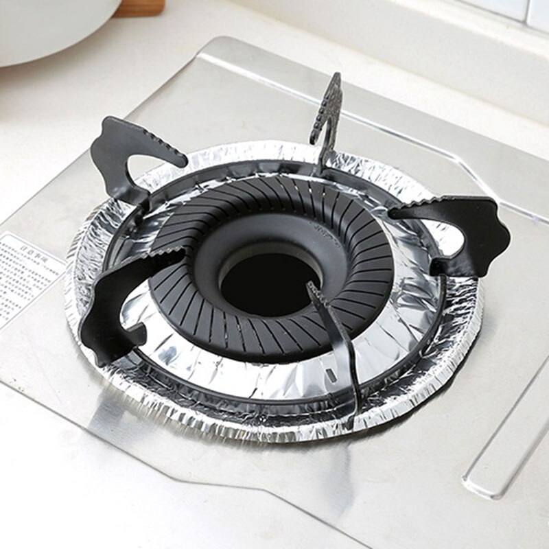Gas foil cleaning pad Gas Stove Aluminium Foil Paper High Temperature Resistant Oil-proof Cleaning Pad Cookware Accessories