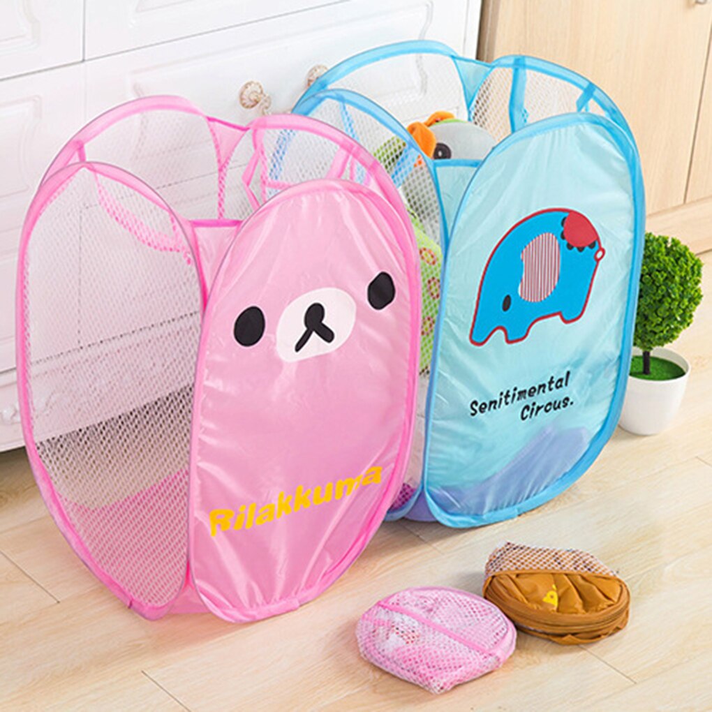 Cesta de clasificación cesta de juguete cesta de almacenamiento de juguete cesta de ropa plegable cesta de lavandería niños juguetes diversos almacenamiento organizar