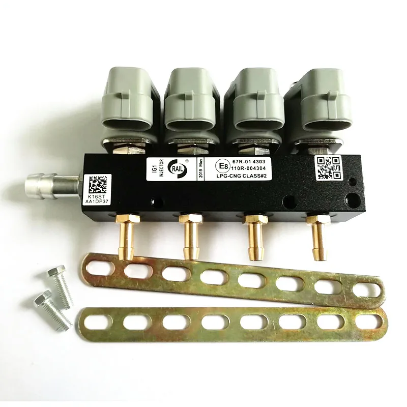 Dyser 4 cylindre gbo lpg cng, gasrampe 2 ohm, injektor