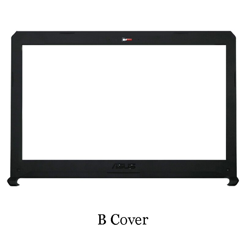 Laptop LCD Back Cover For ASUS FX80 FX80G FZ80G ZX80 FX504 FX504G Front Bezel Hinges Palmrest Bottom Case A B C 47BKLLCJN80: B Cover