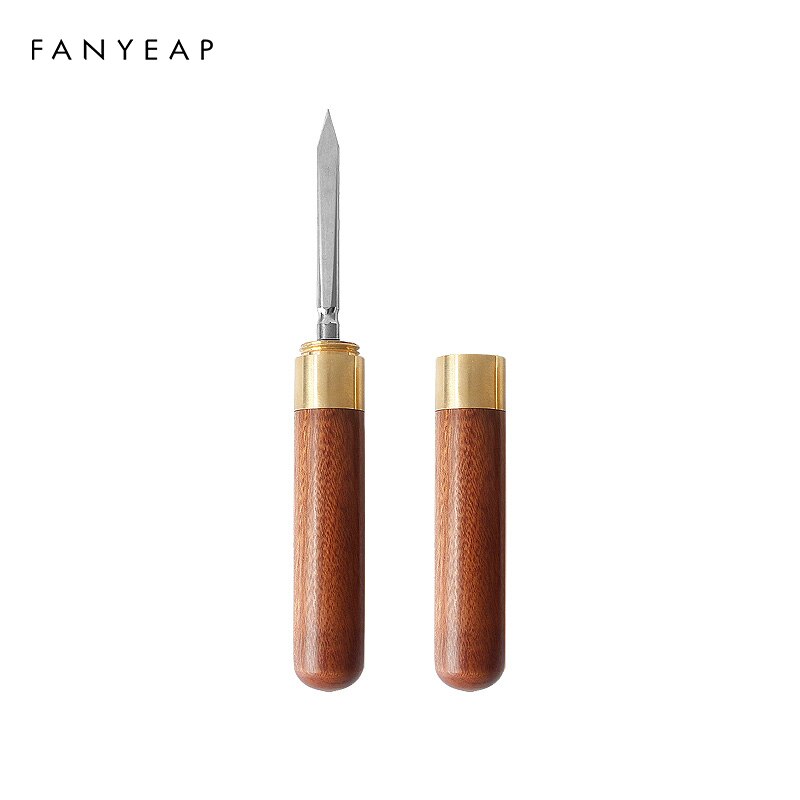Tea Knife Needle Pick With Wood Handle Puer Tea Tools Cone Needle Breaking Prying Tea Brick Tool: F