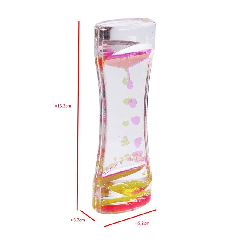 Vloeistof Timer Bubble Motion Timer Voor Sensorische Spelen Visual Bubble Zwaartekracht