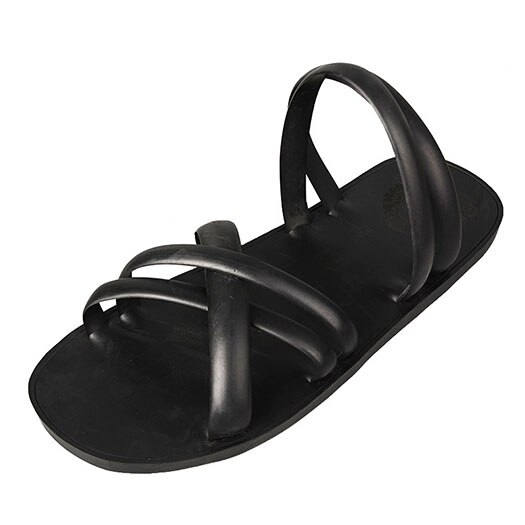 Schoenen Maat 47 Water Zwarte Mannen Gladiator Sandalen Zomer 46 Grote Rubber Strap Romeinse Waterdichte Slides Casual Slippers Platte Runway: 42