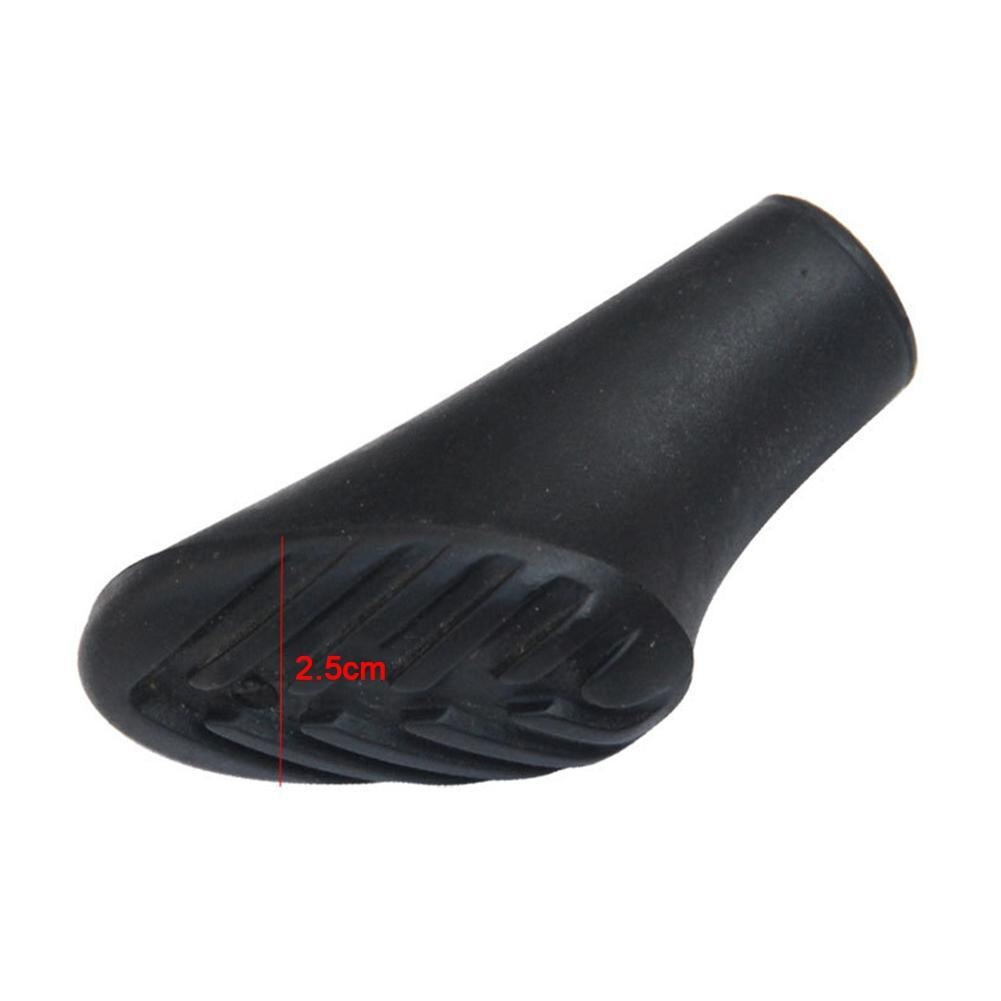 Nordic Walking Pole Trekking Pole Tip Protectors Rubber Tips Pads For Hiking Buffer Stick Replacement End G0U5