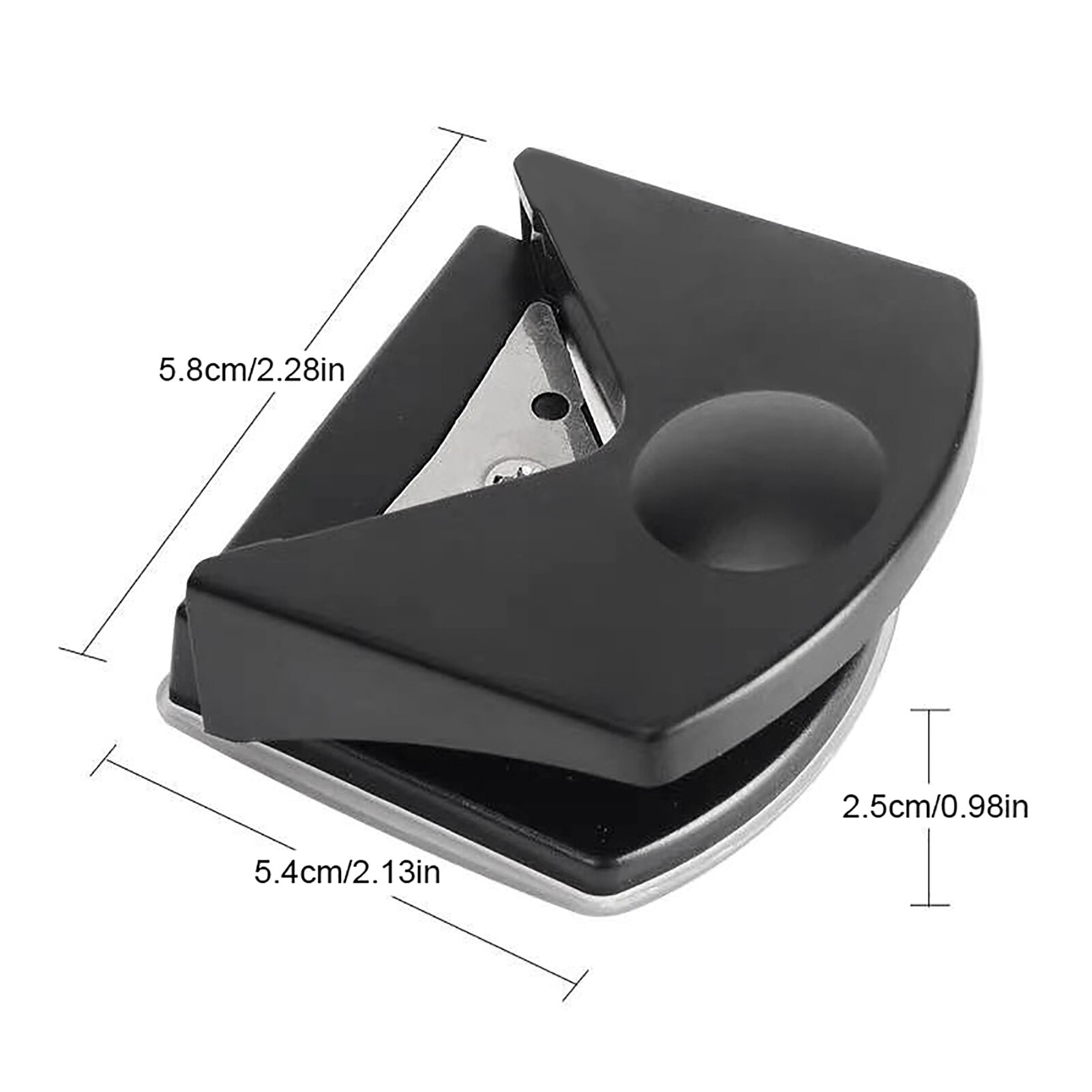 3 In1 Mini Corner Trimmer Corner Durable Rounder Punch R4/R7/R10mm Round Corner Trimmer DIY Paper Cutter Card Scrapbooking Punch: B