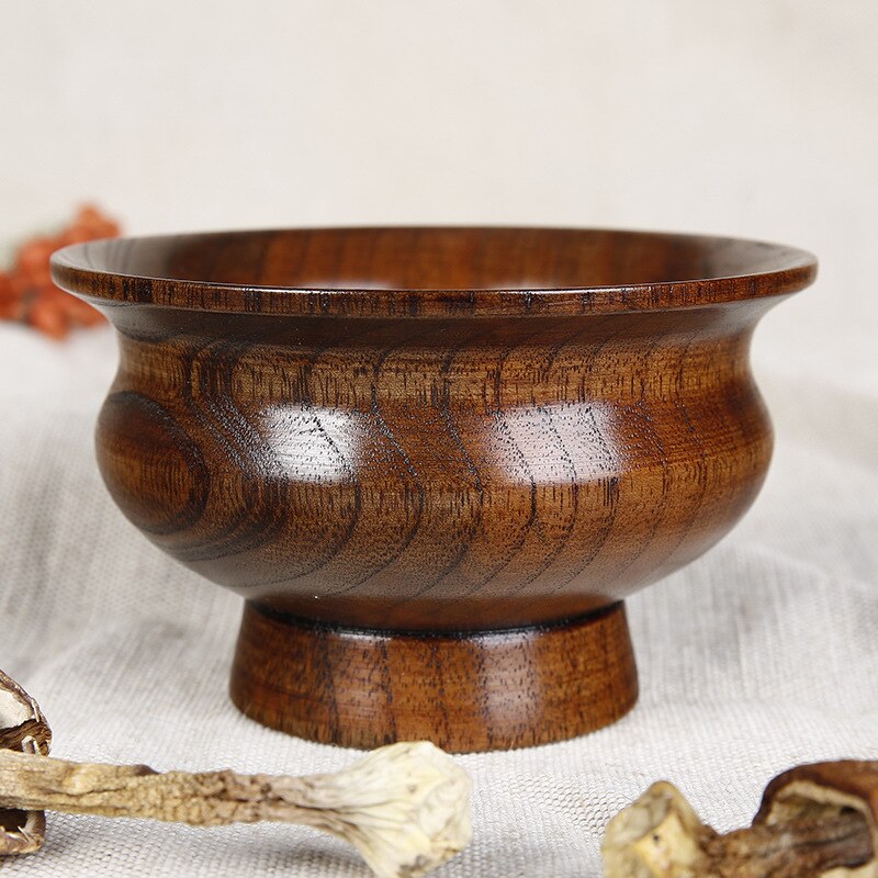 Cuenco de té de leche mongol, vajilla de madera amigable para Jujube, utensilios de cocina, proveedores de hoteles para el hogar