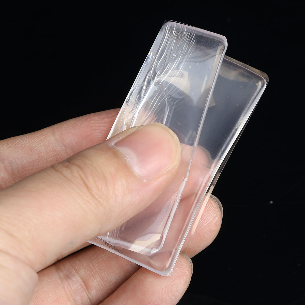 4 Clear Furniture Feet Pads Non Slip Table Chair Legs Grippers Anti-Walking Silicone Stickers Home Scratch Proof Floor Protector