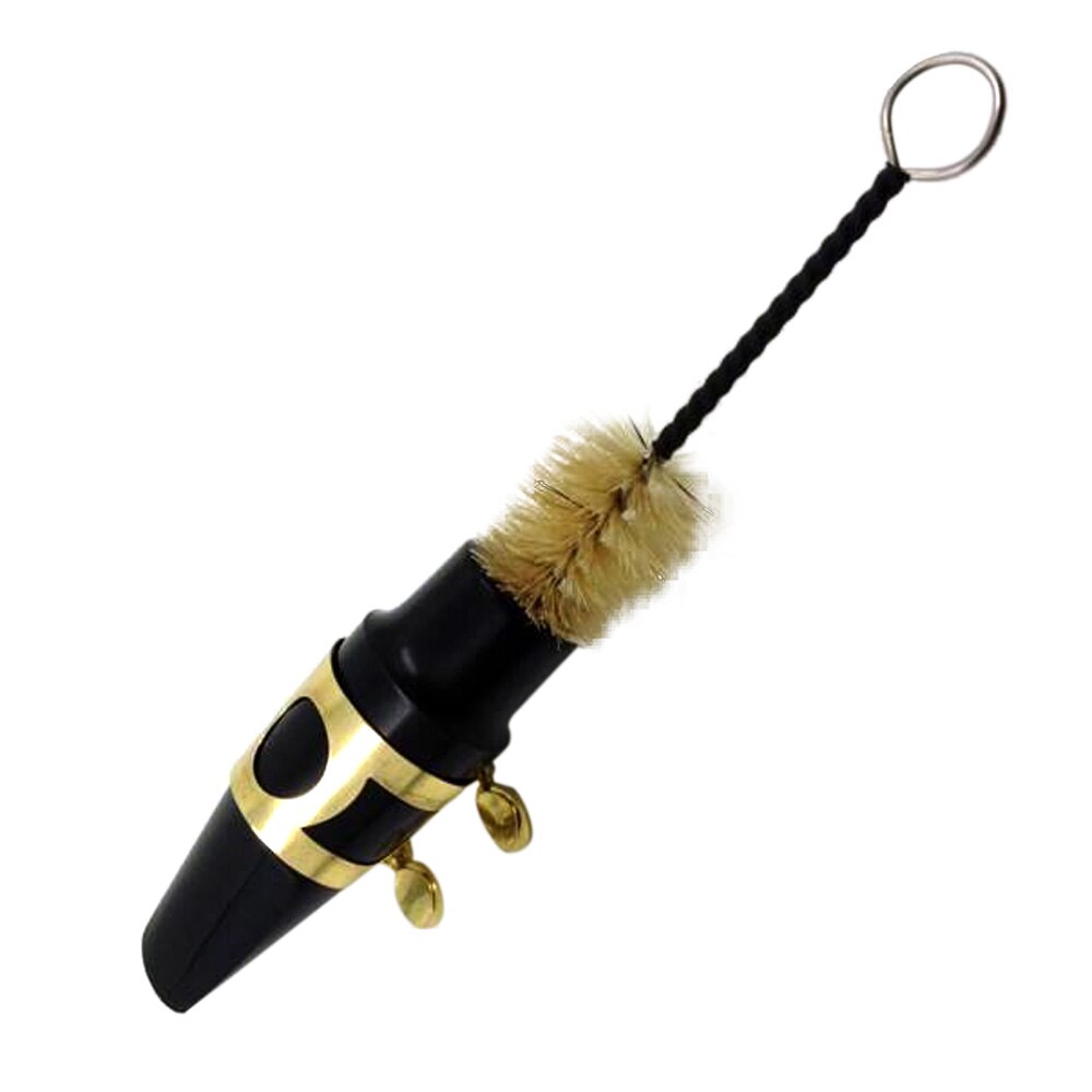 Saxofoon Sax Schoonmaken Tool Borstel Doek Duimsteun Kussen Reed Case Cleaning Kit