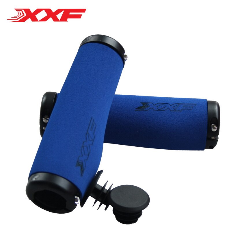 agarre de bicicleta, manilla bloqueable de aleación, manilla ergonómica de esponja suave para bicicleta de montaña, accesorios cómodos con cierre en barra,