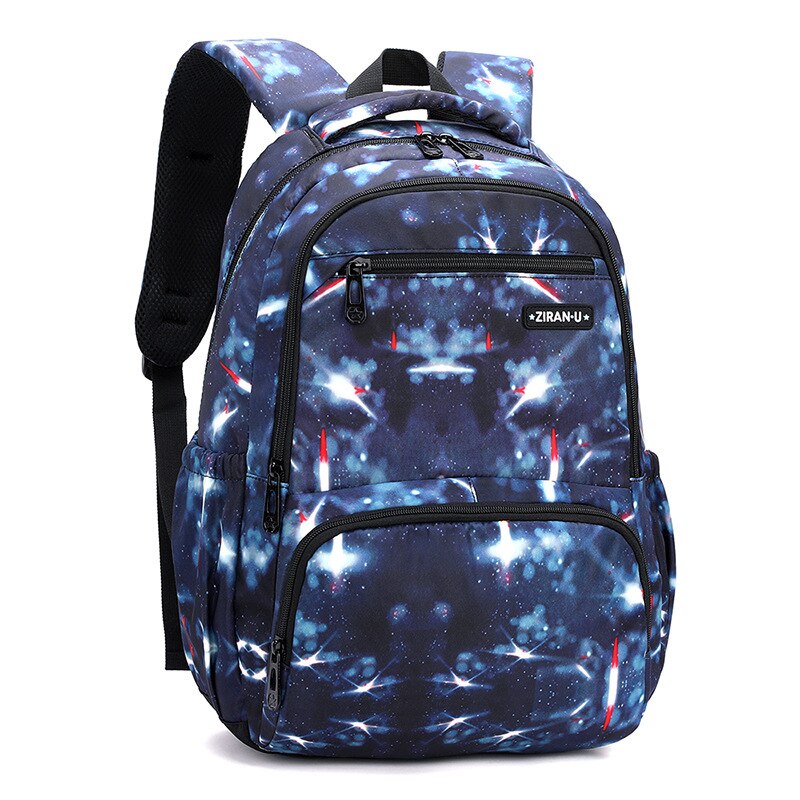 Waterdichte Nylon Schooltassen Voor Kinderen Schooltas Lichtgewicht Rugzak Meisjes Jongens Rugzakken Kids Schooltas Mochila Escolar: deep blue space S