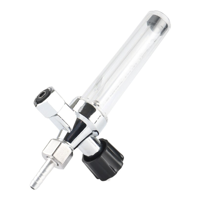 Straight-Through Pressure Reducer Flow Meter, Flow Tube Connected To Gas Tube Flow Meter