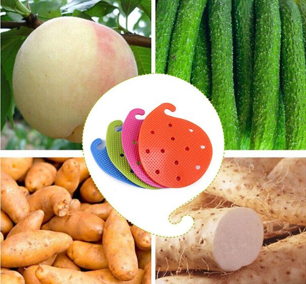 1 PC Fruit Groente Borstel Keuken Gereedschap Reinigingsborstel Voor Aardappel Keuken Thuis Gadgets koken tool KX 019