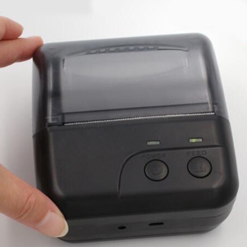 80HB4 Portable Bluetooth Receipt Printer Handheld Receipt Printer Takeaway Wireless Bluetooth Printer