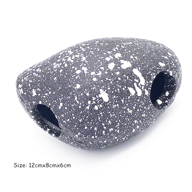 Ceramic Aquarium Cichlid Stone Rock Cave Stone Decoration Fish Tank Breeding Housing Shelter Ornament For Cichlid Fish