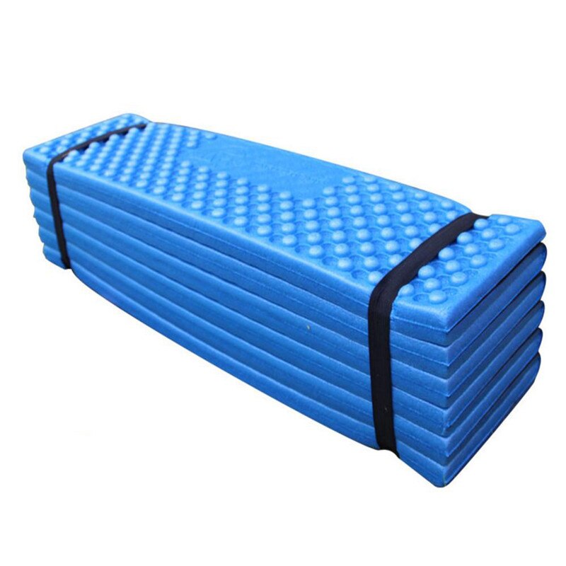 Camping Mat Ultralight Schuim Camping Mat Zetel Vouwen Strand Tent Picknick Mat Slapen Pad Waterdichte Outdoor Matras 190*57*1Cm: blue