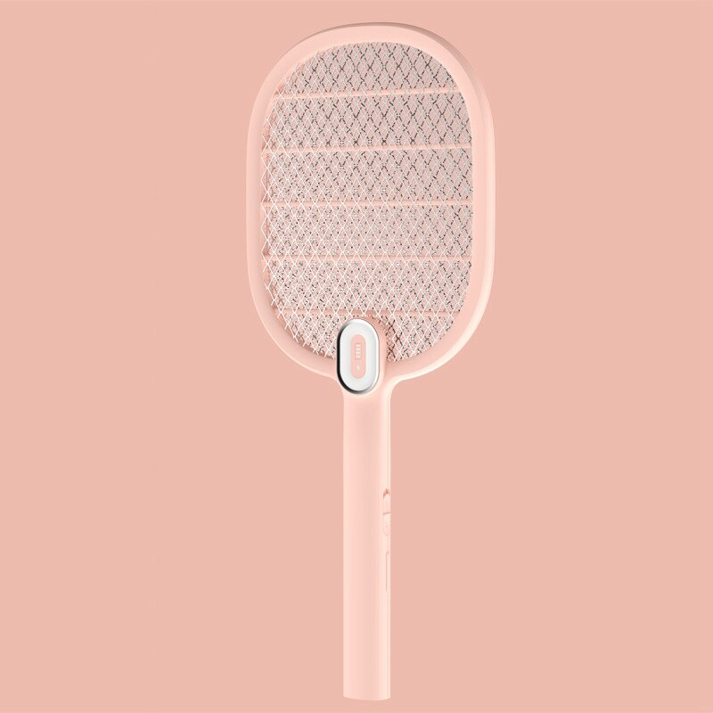 USB Rechargeable Mosquito Killer Handheld Racket Fly Killer with LED Light