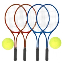 24 Inch Kinderen Tennisracket Training Praktijk Racket Lichtgewicht Kids Racket met Bal en Draagtas