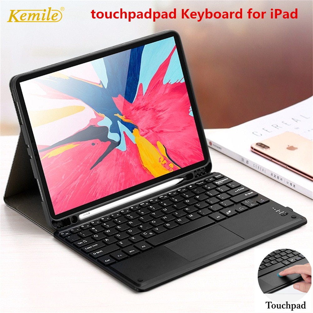 Touchpad Keyboard Case For iPad mini 5 7.9 6th 9.7 Pro 11 Air 3 10.5 Case mouse keyboard for iPad 7th 10.2 keyboard