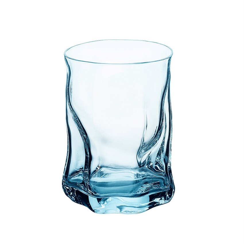 2pcs/300ML glass Cups Cold and transparent Water Cups couples Drinking utensils Wine Cup Bar Hotel Party Drinking ware