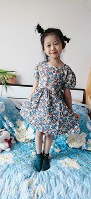 Baby Meisje Jurk Zomer Korte Mouw Kinderen Kleding Prinses Kinderen Jurken Voor Meisjes Casual Wear Jurk Peuters Bloemen