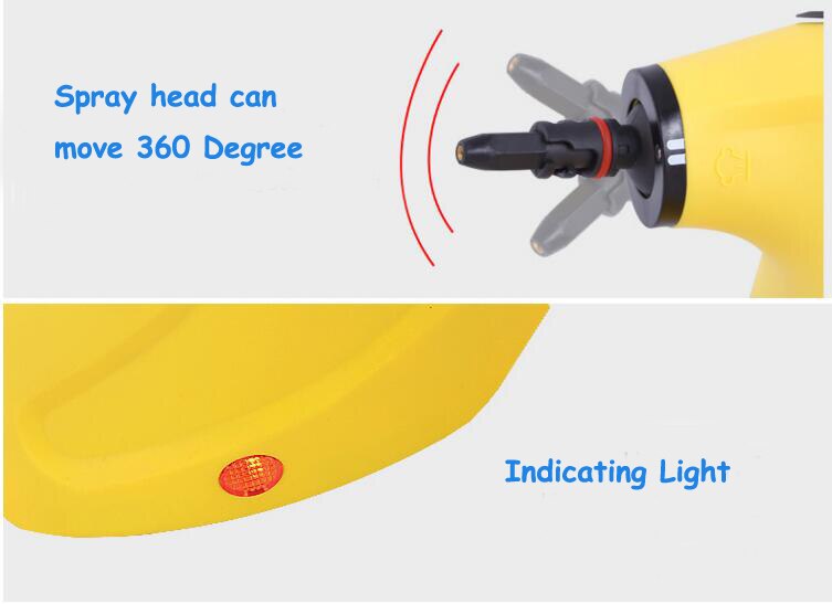 Handheld Steam Cleaning Machine High Temperature Household Kitchen Range Hood Air Conditioner Washer Cleaner HD-268