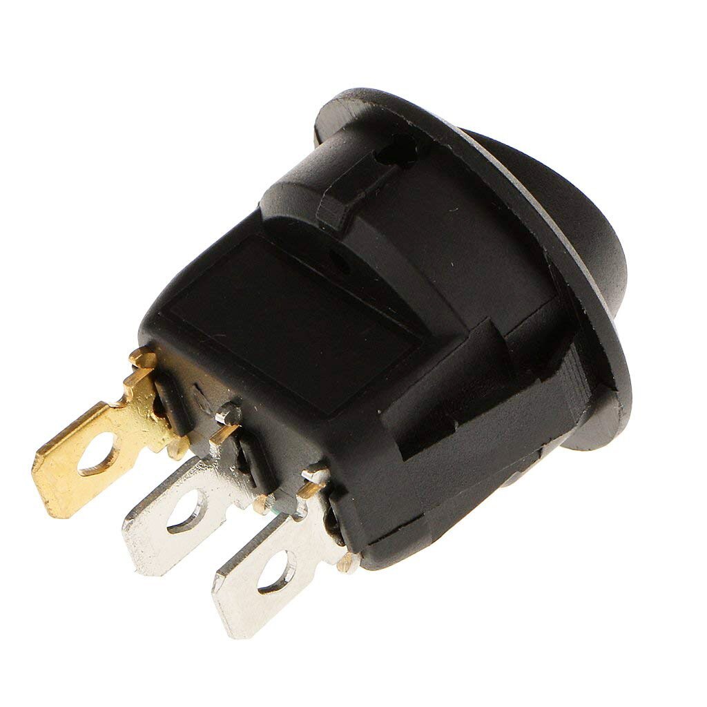 Rund 3 pins vippe / parkering av bryter front bak gangsensor