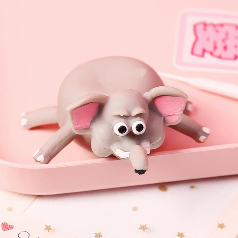 Nuovo Animale della Sfera Dell'onda Squishy TPR Lento Aumento Morbido Cinghie Simulazione Stress Relief Spremere Giocattolo Del Capretto Giocattolo Del Bambino divertente Regalo 6*5 CENTIMETRI: Elephant