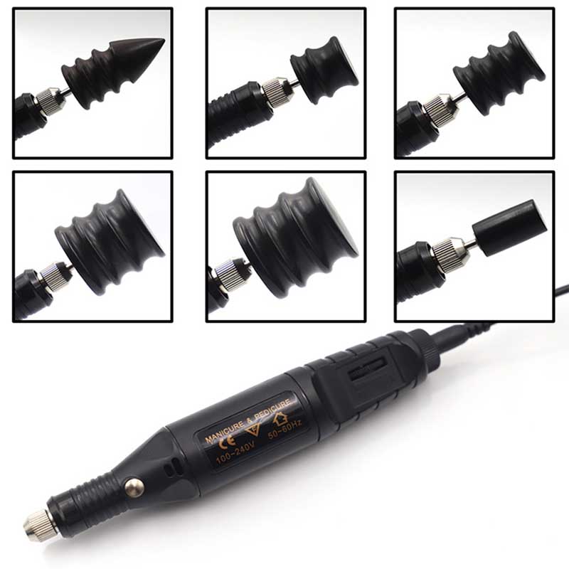 Polisseuse électrique pour cuir bois de santal | Outil de polissage électrique au bord du cuir, ponceuse électrique, polisseuse latérale pour cuir, outils de bricolage