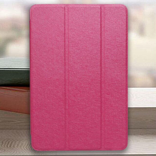 QIJUN Case for Tab S2 9.7 Cover SM-T813 T819 Slim Auto Sleep Wake Up Stand Cover for Samsung Galaxy Tab S2 9.7 SM-T810 T815 case: Rose red