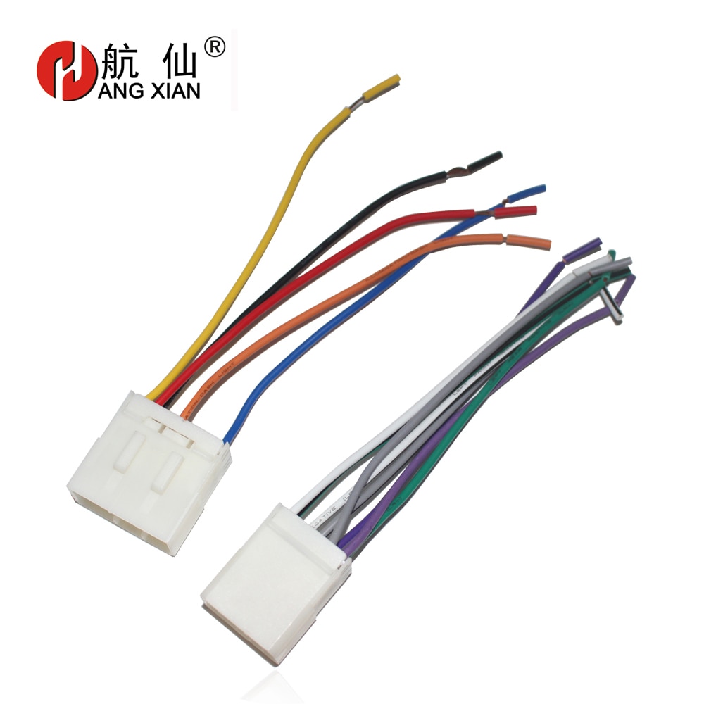 Auto Stereo Vrouwelijke ISO Radio Plug Power Adapter Kabelboom Speciale voor Geely Emgrand ISO harnas power kabel