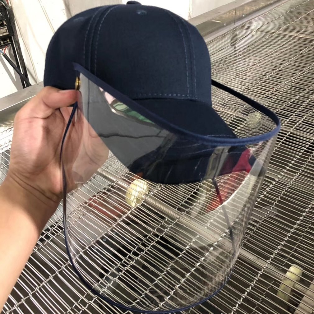 Mask Hat Dust-Proof Droplets And Water-Proof To Effectively Isolate Bacteria Hd Transparent Mask Clear Vision 1 Pcs