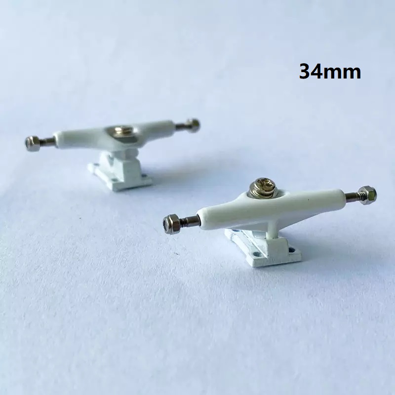 Fingerboard Truck 32mm 34mm Single Axle for Finger Skate Board Mini Skateboard Toys: Red