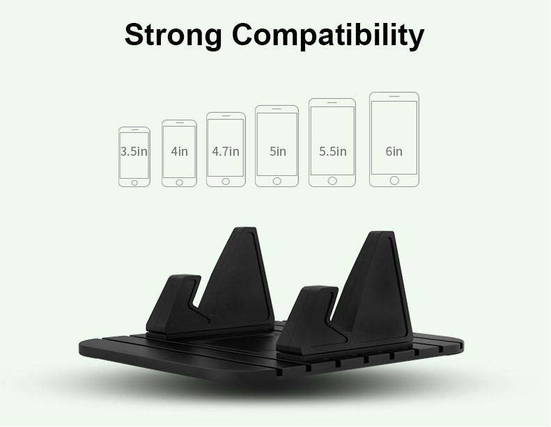 Pad Telefoon Stand Beugel Dashboard Antislip Rubber Mat Telefoon Mount Houder Voor Huawei Iphone Samsung Xiaomi Telefoon houder