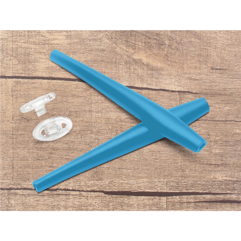 Vonxyz vervangende oorkussentjes en witte neuspads voor oakley crosshair 2.0 oo4044 montuurvarianten: Hemelsblauw