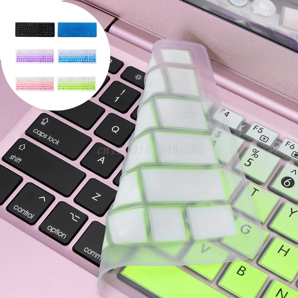 Waterproof Silicone Keyboard Protector Skin Cover Keypad Film Skin Protection dust proof film for Asus K50 Laptop Accessory