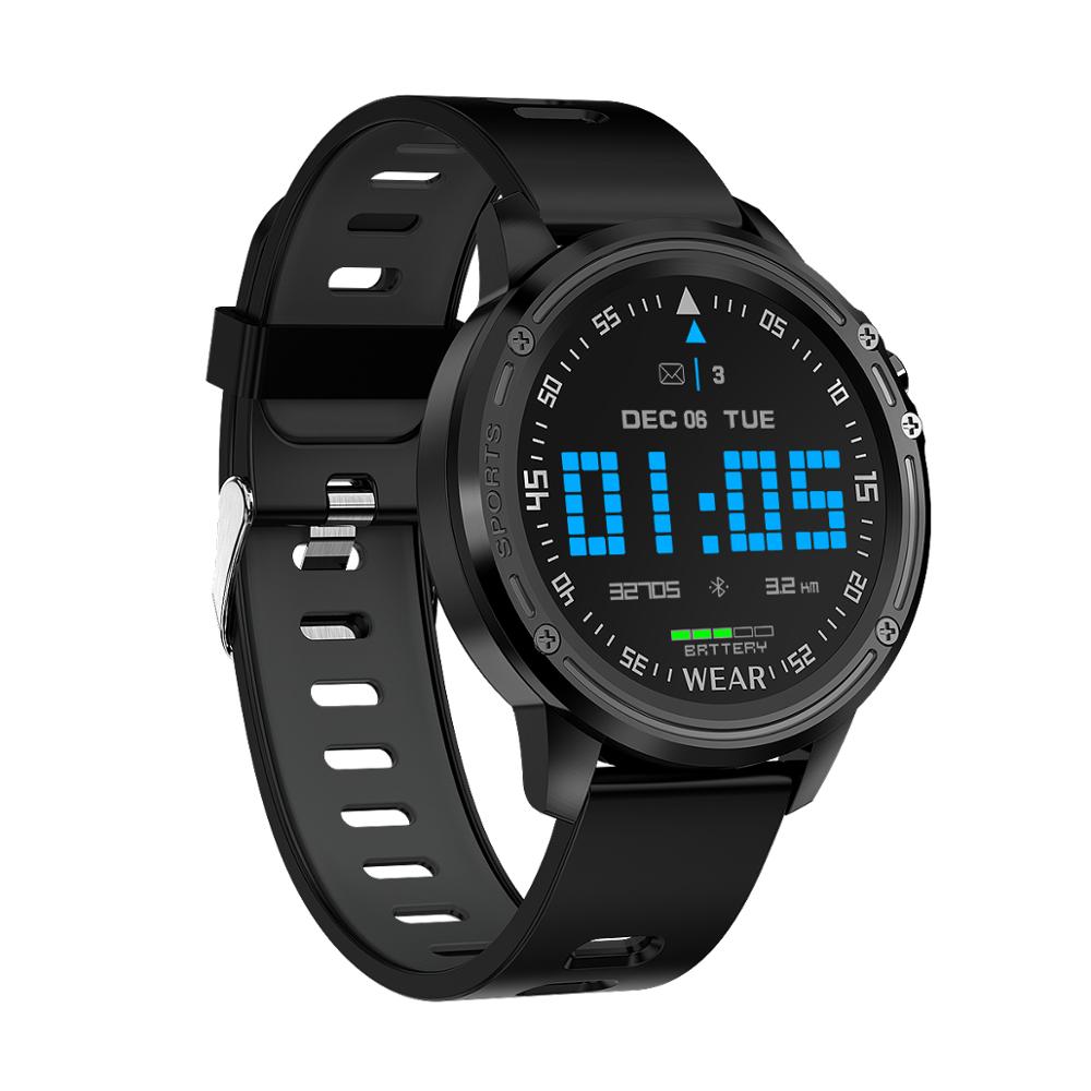 ECG + PPG Digitale Horloge Mannen Sport Horloges Elektronische LED Mannelijke Horloge Voor Mannen Klok Horloge Waterdicht Uur Gezondheid tracker: black