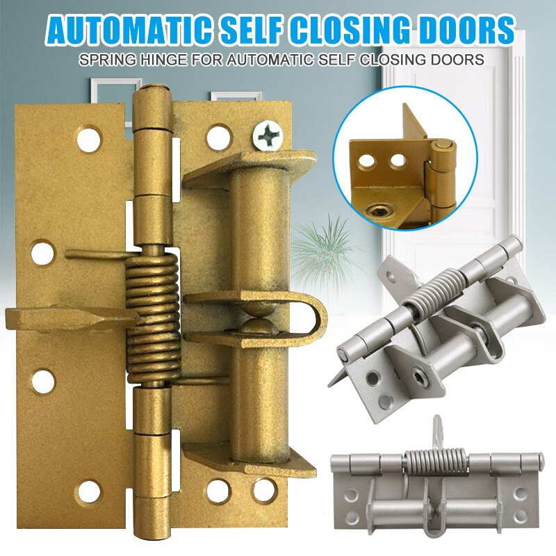 Spring Hinge for Automatic Self Closing Doors Multifunctional Door Closing Hinge Fast