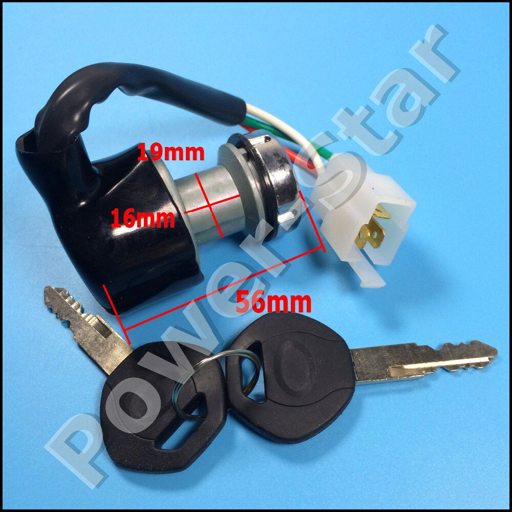 3 Wires Hammerhead 150CC 250CC Go Kart Buggy Ignition Key Switch Assy