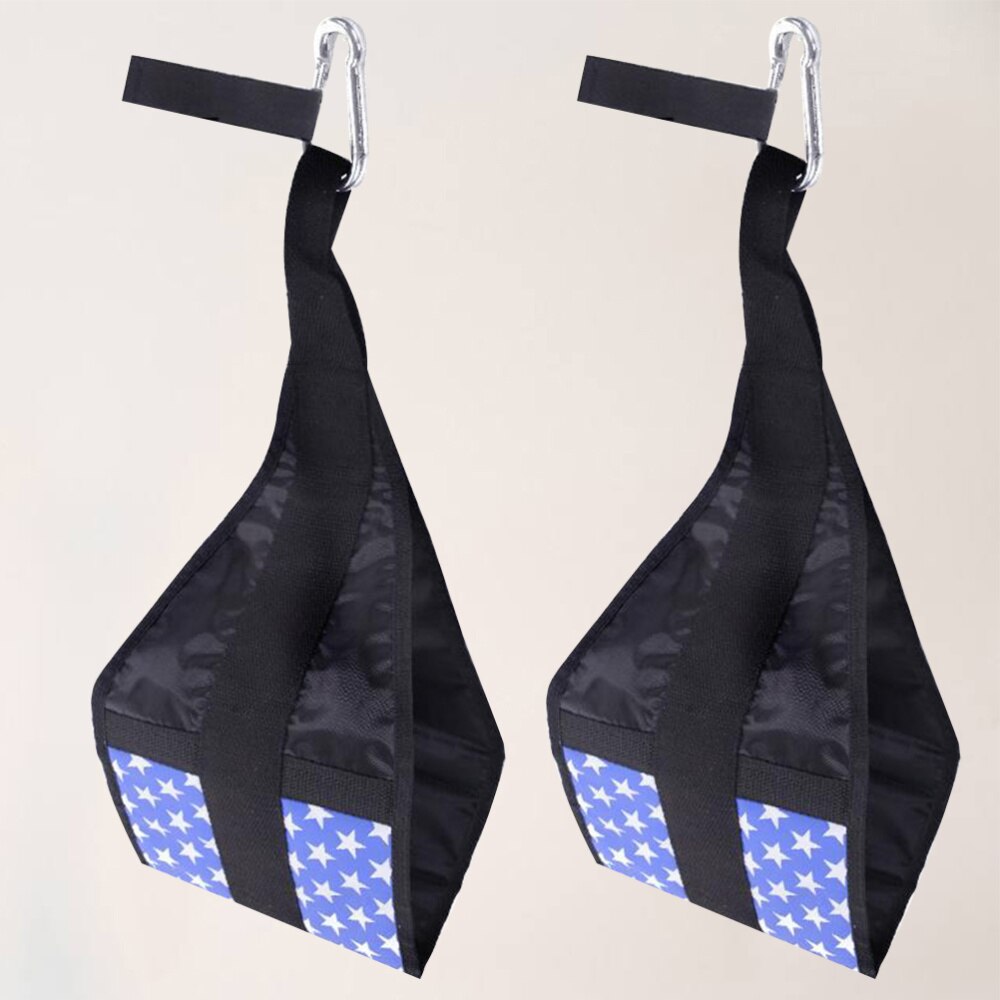 2 stuks handige, comfortabele hangende buikband met optrekstang voor fitness