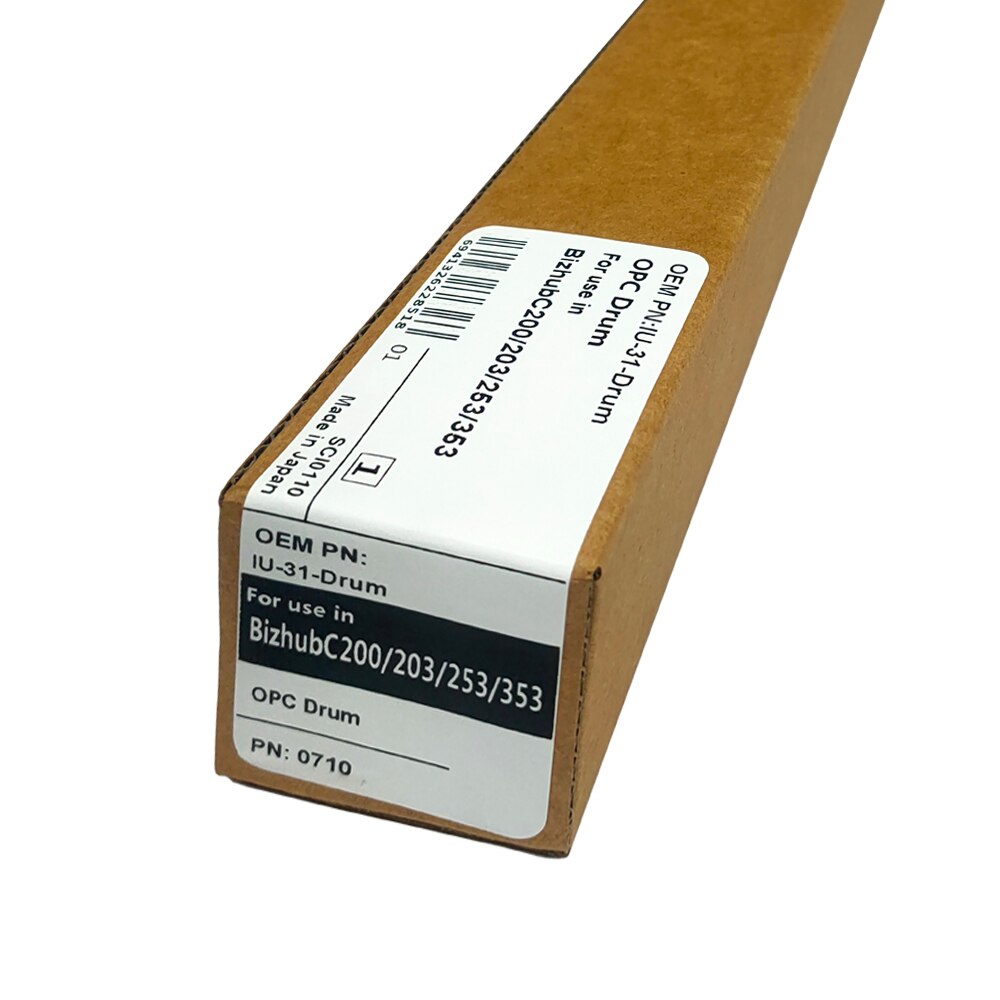 Konica Minolta-C200-353 Green Color Compatible OPC Drum For Bizhub C203/Bizhub C253/Bizhub C353/Bizhub C200 Copier Spare Parts