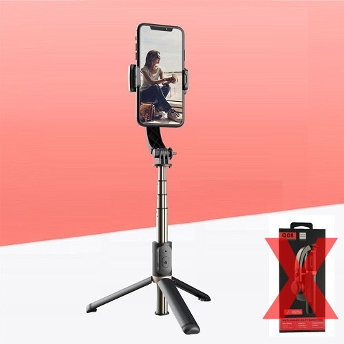 KÜHLEN DIER Handheld Gimbal Stabilisator Smartphone praktisch Mit selfie Stock stativ Für Video Rekord Vlog Live: Schwarz Nein Kasten