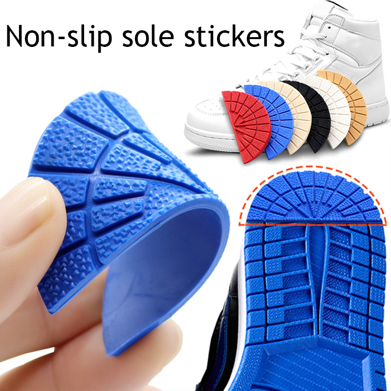 Zelfklevende Schoenen Zool Stickers Anti-Slip Slijtvast 1 Paar Schoenbeschermer Rubber Schoen Sticker Pads Buitenzool Schoen Sticker