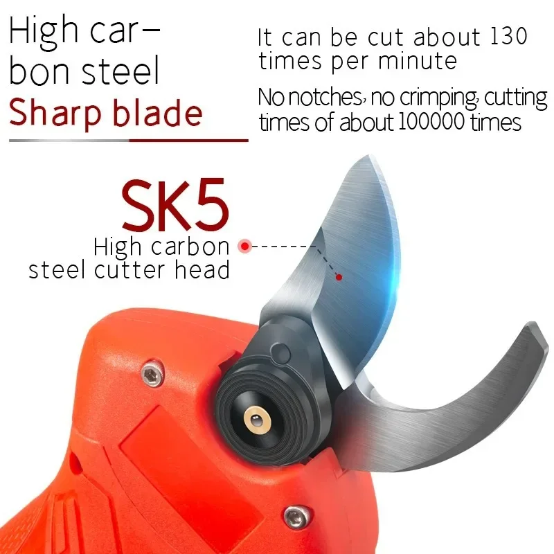 16.8V Draadloze Elektrische Snoeischaar Batterij Punner Tuin Schaar Bonsai Boom Snoeien Takken Cutter Tuingereedschap