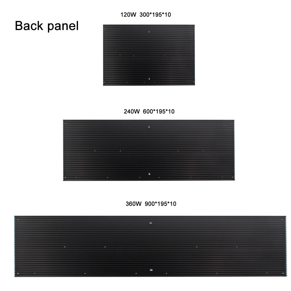 pre-drilled heatsink for quantum Tech LED board