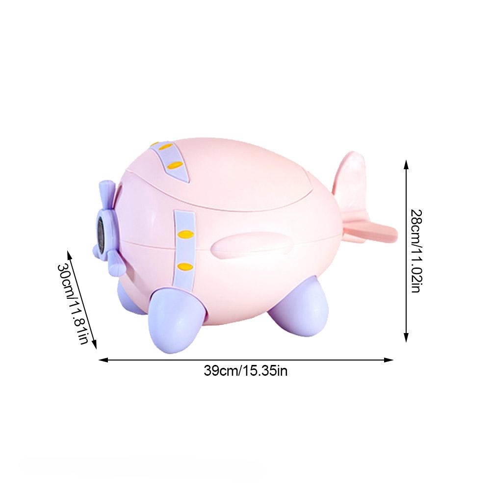 Aereo a Forma di bambino di Formazione Vasino Sedia Stabile Vaso da notte con Antiscivolo Strisce Perfetto bambino Toilette per I Più Piccoli Neonati Bambini