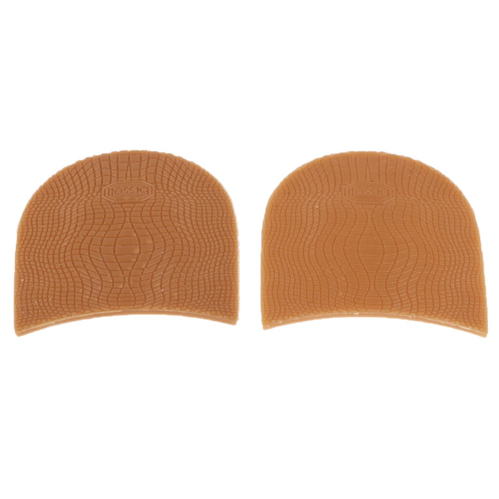 Rubber Glue On Heels Shoe Repair Anti Slip Tips Pad Replacement: Apricot