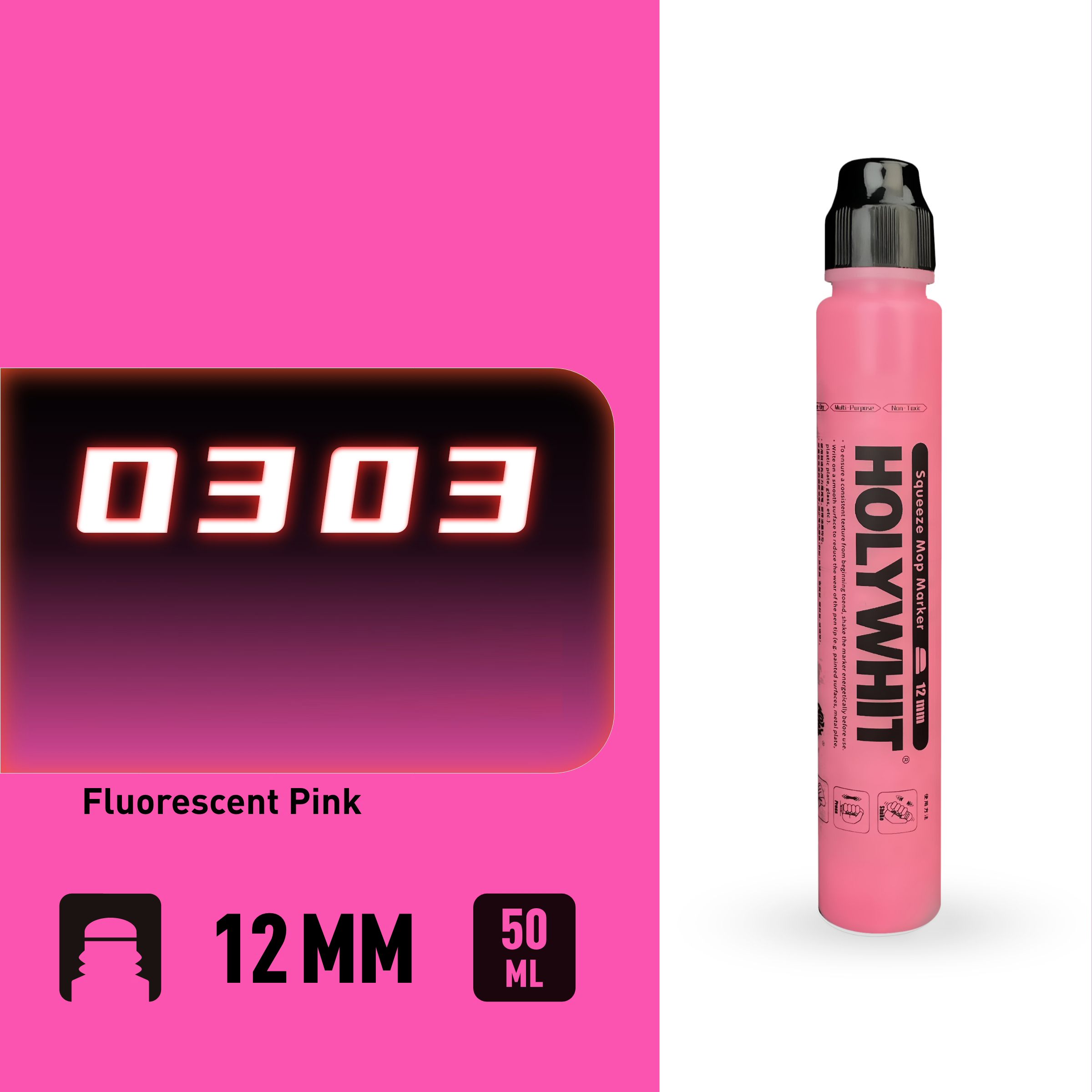 50ml graffiti pływ długopis Farba na bazie oleju Podpis Okrągła końcówka Zakreślacz Wodoodporny 12mm farba długopis znak Malowanie ścian: SEA zielony