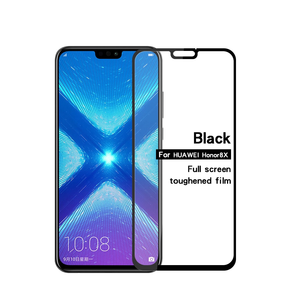 Für huawei honor 8X Gehärtetem Glas 9D Abdeckung Bildschirm Schutz für huawei honor 8x 8a 8c Profi Glas Gehärtetes Schutz Film