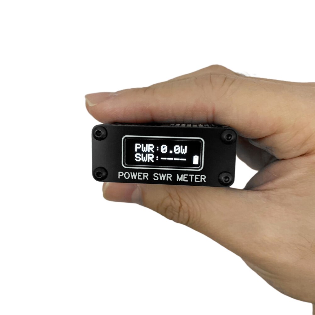 SWR Shortwave Standing Waves Meter 1.6MHz-30MHz 0.1W-11W QRP MINI SWR Shortwave Power Meter USB Firmware Upgrade