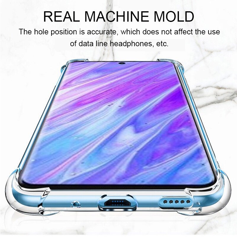 Galaxy mobile phone case is suitable for Samsung note20 ultra mobile phone case s21 transparent protective cover